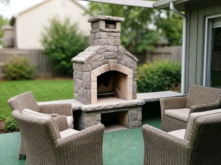 Caminetti da giardino