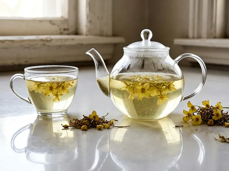 Infuso di fiori di tiglio