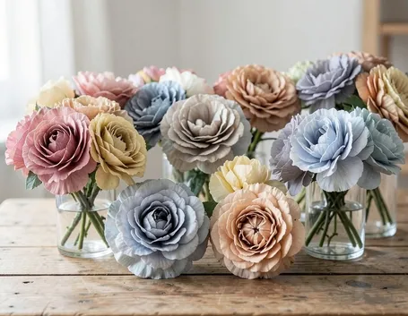 fiori di carta crespa