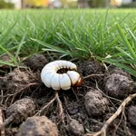 Come riconoscere le larve di Popillia japonica sotto il manto erboso