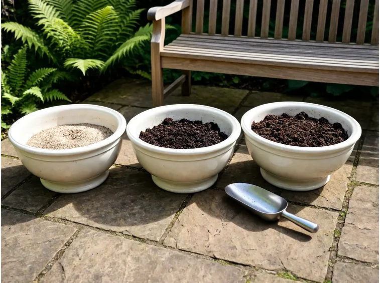 Il substrato giusto: sabbia, compost e terra per drenare in fretta