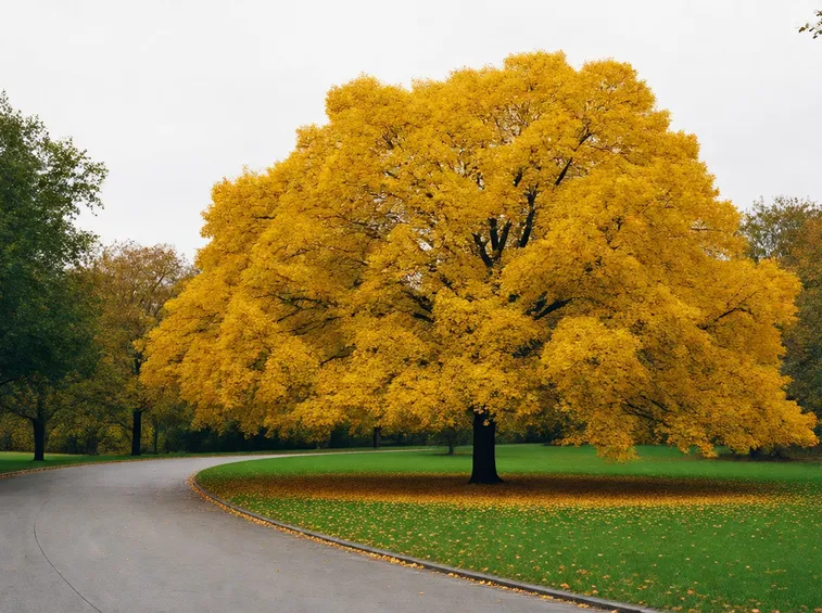 acero cappadocicum in autunno