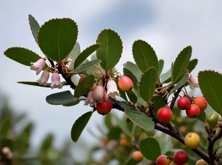 Foglie, fiori e frutti