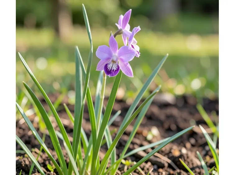Bletilla in giardino