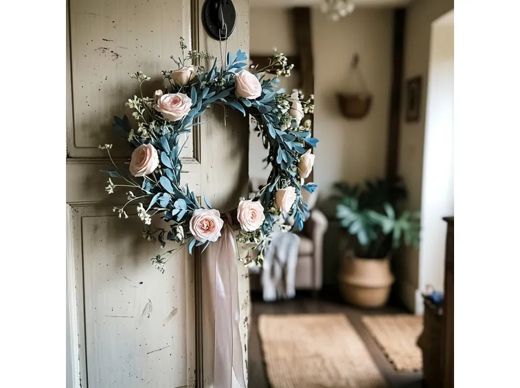 corona fiori secchi