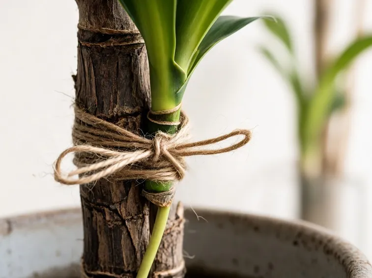 Nuovo germoglio di dracena