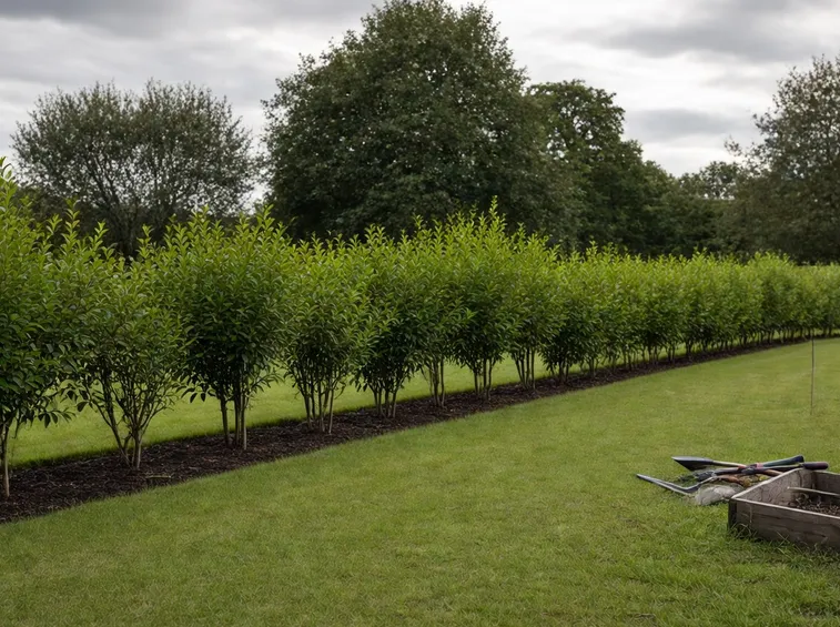 Realizzare una siepe
