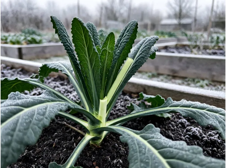 Raccolta scalare e gestione delle piante durante l'inverno